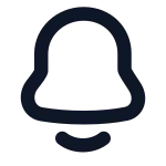 Bell Notification SVG Icon